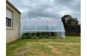 Bâche pour serre Jardinière, largeur 3m, longueur 4m | Serres Tonneau