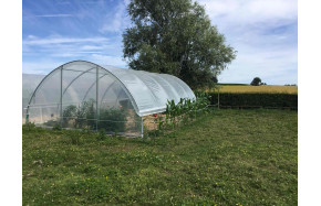 Bâche polyéthylène, serre Gothique, 4.50m X 7.50m | Serres Tonneau