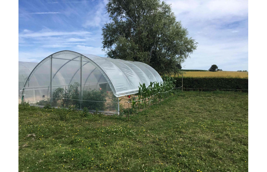 Bâche polyéthylène, serre Gothique, 4.50m X 7.50m | Serres Tonneau Bâche polyéthylène, serre Gothique, 4.50m X 7.50m | Serres Tonneau