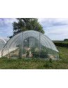 Façade sans porte pour serre Gothique largeur 4.50 m | vue extérieure| Serres Tonneau