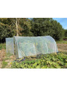 Bâche enterrée, serre de jardin, largeur de la serre 3.70 m longueur 4.50 m | Serres Tonneau.