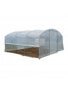 Serre tunnel de jardin 4m x 3m pieds droits | Serres Tonneau