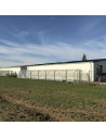 Serres professionnelles tunnels 3.70m x 18m | Serres Tonneau