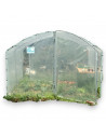 Serre tunnel 3m x 4.5m pieds droits 2 portes |Serres Tonneau