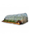 Serre de jardin arrondie 3,70m x 6m 22,20m² | Serres Tonneau