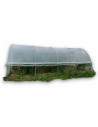 Serre de jardin arrondie 3,7m x 3m  - 11,1m²| Serres Tonneau