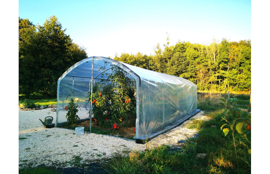 Serre tunnel pour tomates 3m x 3m | Serres Tonneau Serre tunnel pour tomates 3m x 3m | Serres Tonneau