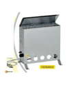 Chauffage convecteur au gaz propane, corps Inox.