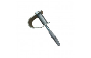 Fixation pour serre sur mur
