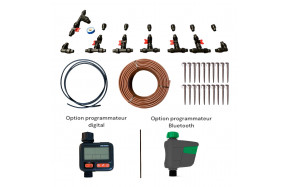 Kit arrosage pour serre et potager 0 à 50 m² - Facile à Installer