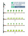 Kit arrosage pour serre et potager 0 à 50 m² - Facile à Installer