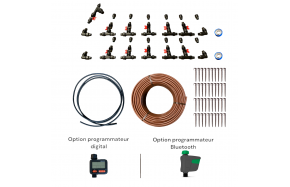 Kit arrosage pour serre et potager, 50 à 100m² | Serres Tonneau