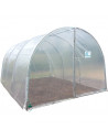 Serre tunnel avec bâche enterrée 3m x 10,5m | Serres Tonneau