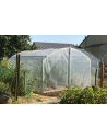Serre Tonneau - Abri cultures - 3m x 4.5m - Pieds droits - bâche enterrée.