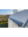 Récupérateur pluie pour serre largeur 5 à 6 m - long. 4,5 m