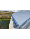 Récupérateur pluie pour serre largeur 5 à 6 m - long. 7,5 m