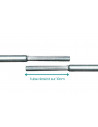 Tube pour serre Ø18mm, 2 manchons inclus | Serres Tonneau