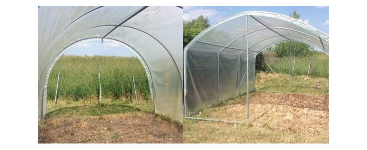 Bâches pour Abri Tomates - Larg. 3m00