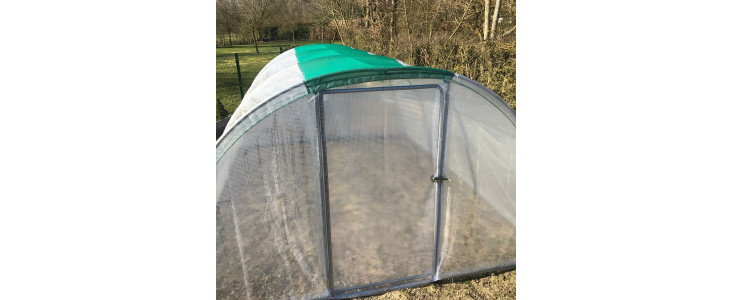 Bâche pour serre Cabriolet - Larg. 3m70